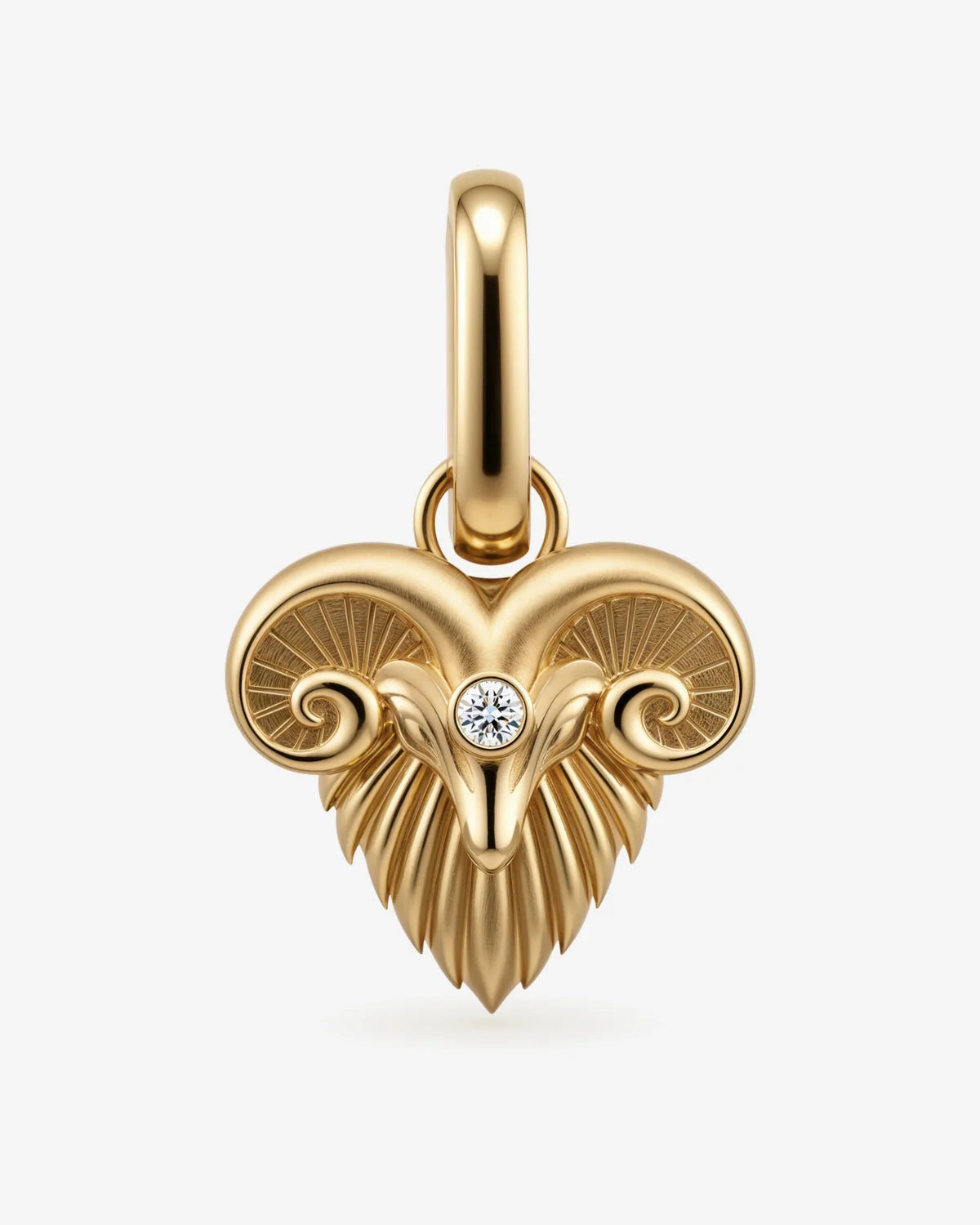 Mars-ruled Aries symbol representing fearless initiation and bold movement ahead of obstacles