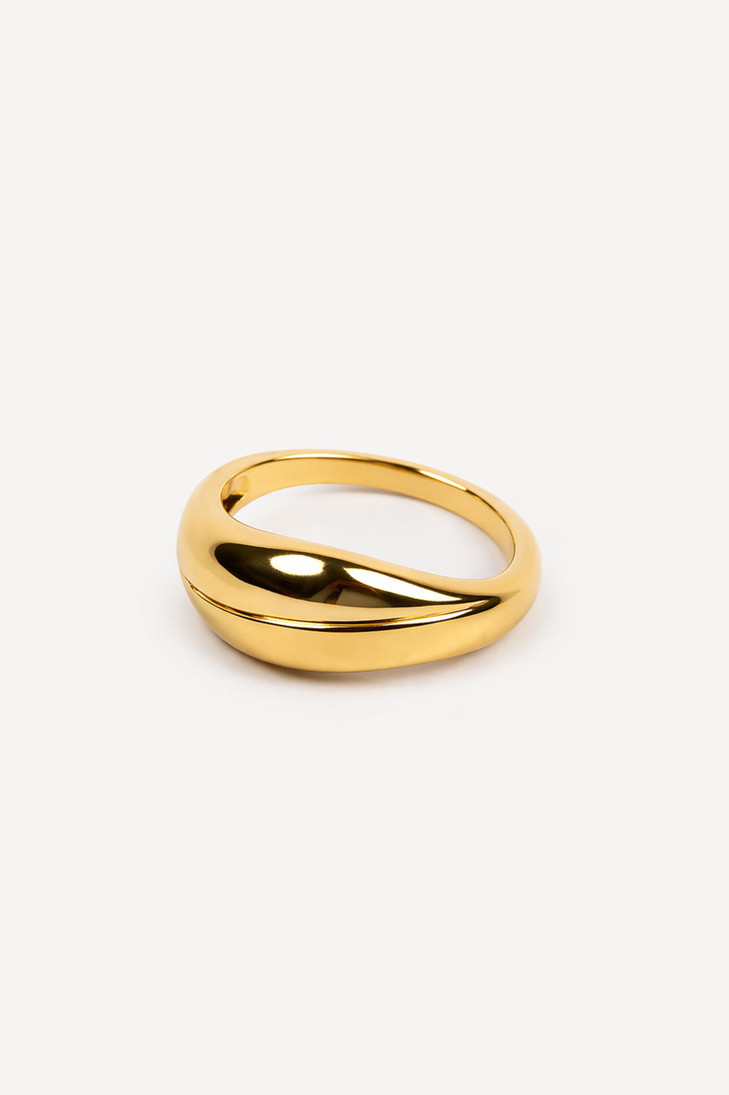 Saanj Ring with two linked refined rings symbolizing connection and balance