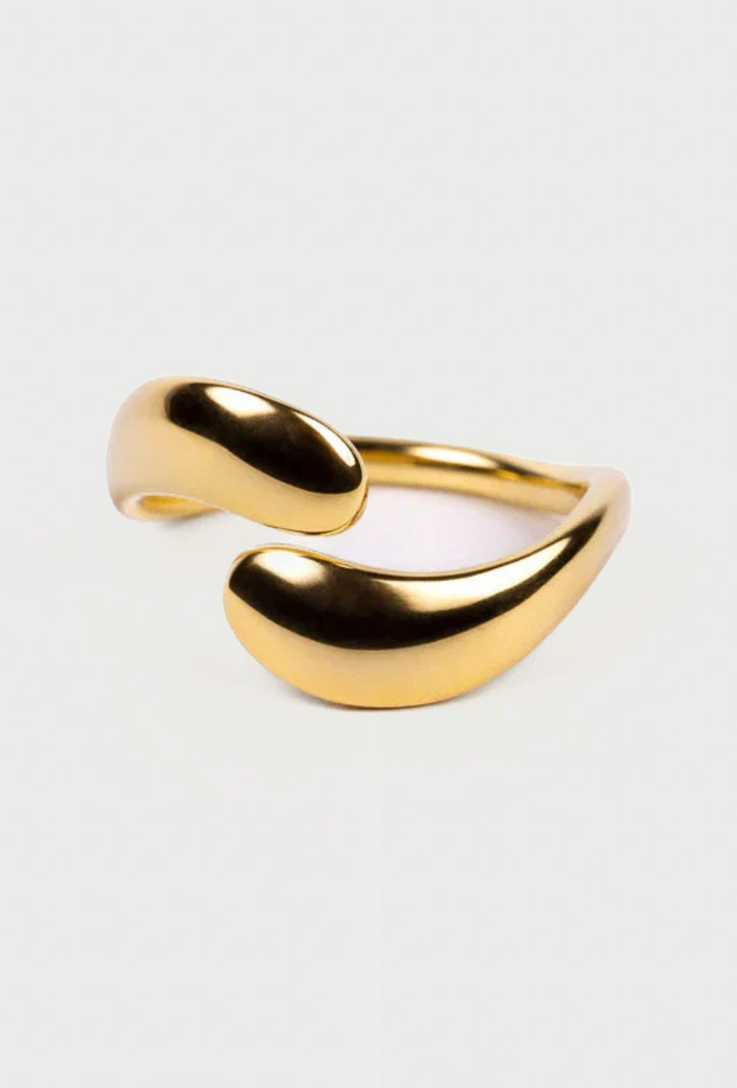 Avart Ring continuous spiral design with fluid motion and modern Indian-inspired silhouette